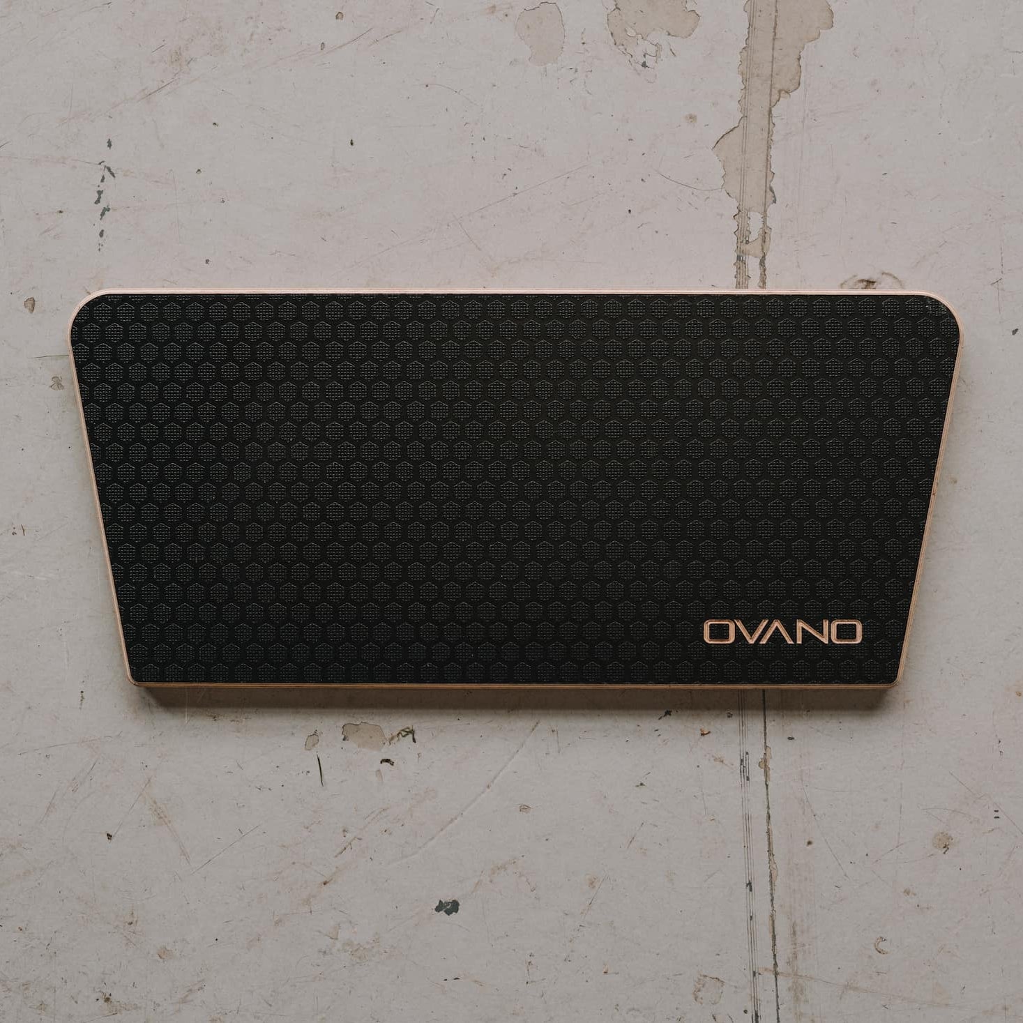 Ovano seat base cover for Transporter T5 & T6 laid on the floor.