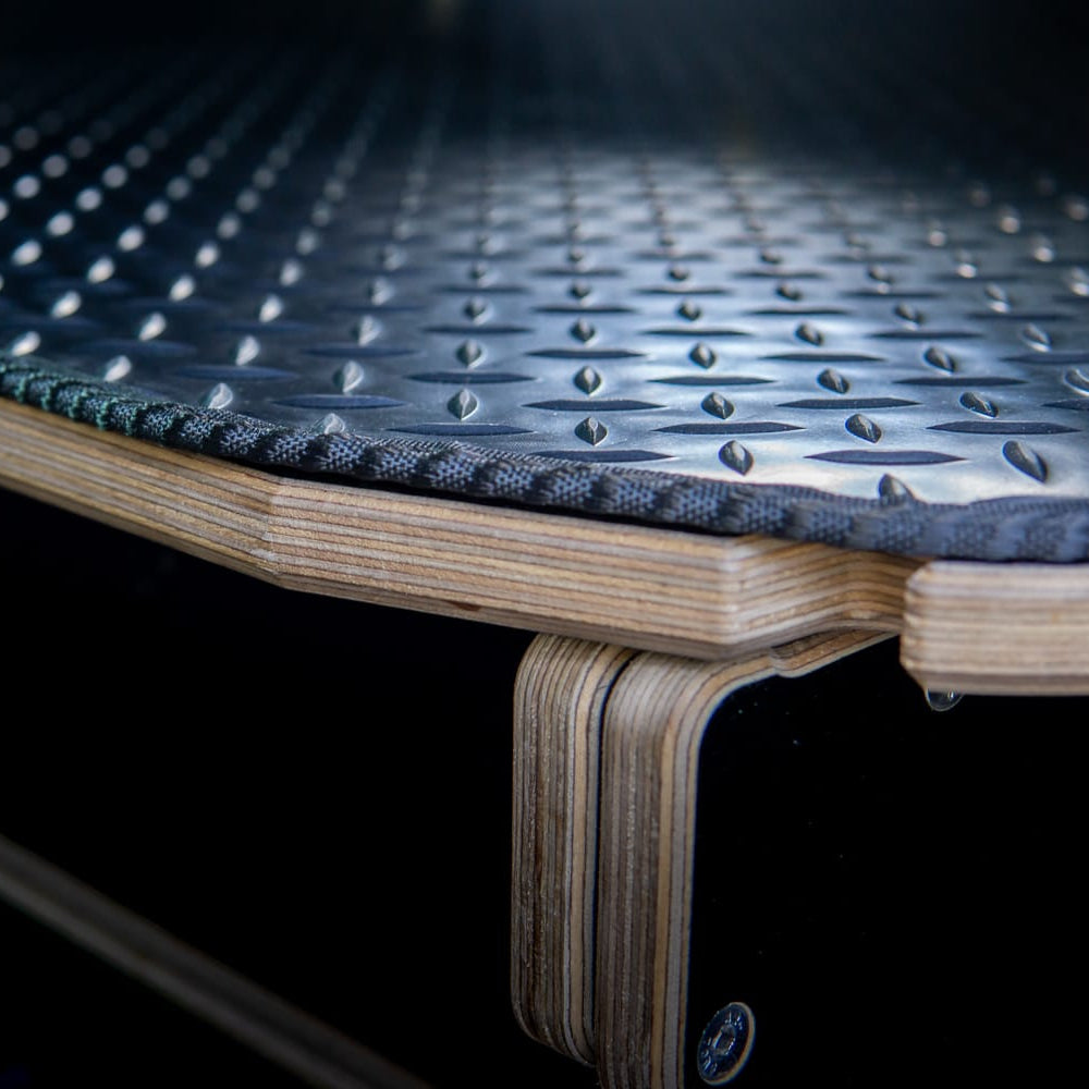 Rubber load mat on Ovano conversion system