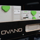 OVANO drawer with Festool tools and accessories on a black background