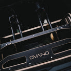 Bike rack mounted internally to a T5 Transporter.