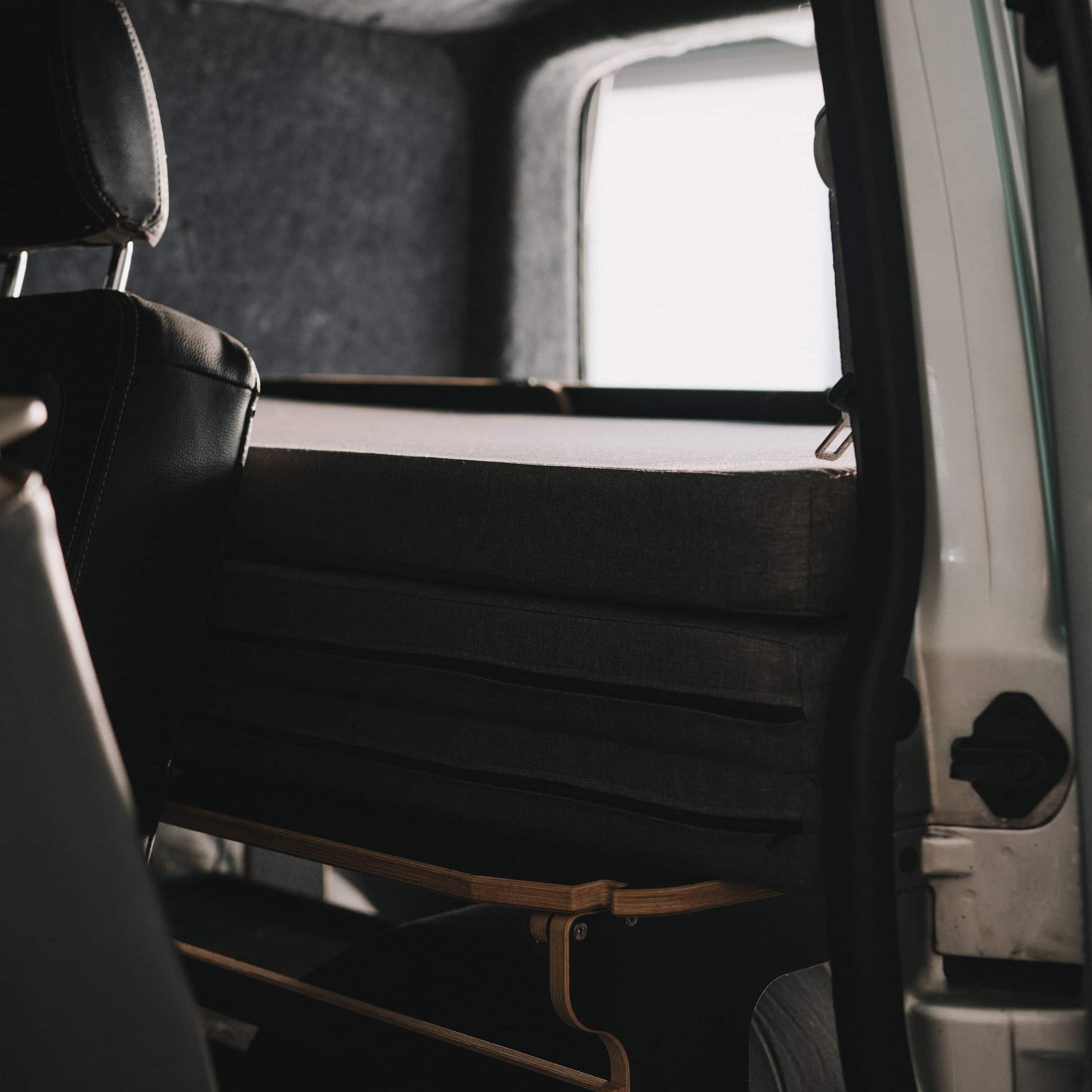 fortywinks mattress shown folded on ovano switch unit