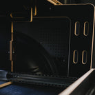 underneath an ovano switch van drawer unit showing a side support