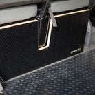 Black double seat base cover in Volkswagen transporter